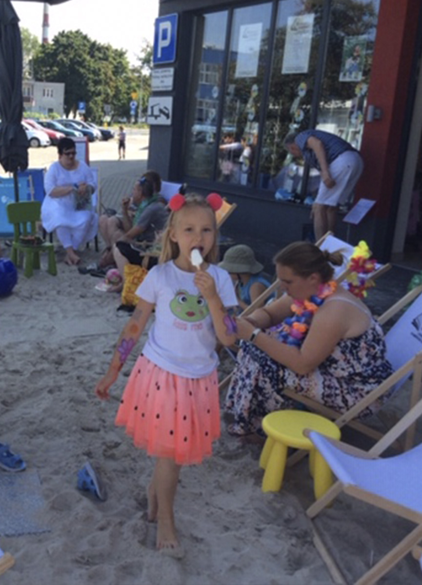 Księgarnia Gdańscy Włocławek - Plaża 2018